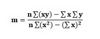 فرمول روش خطی بودن حداقل مربعات