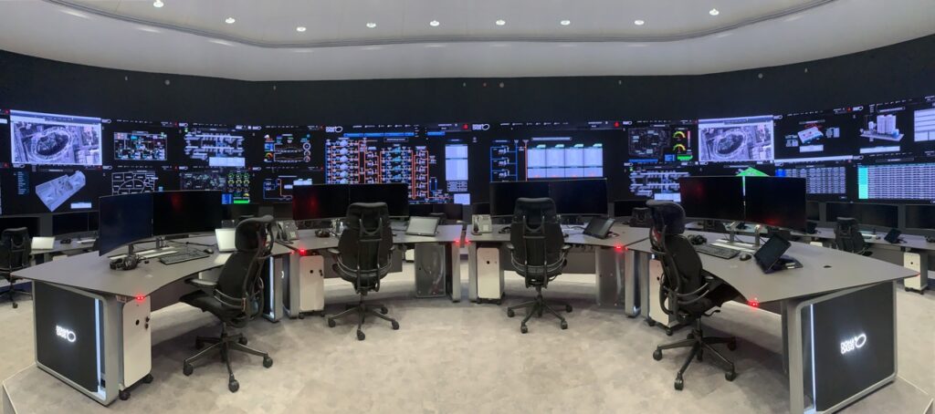 عکس نمونه اتاق کنترل مرکزی (CCR) Central Control Room