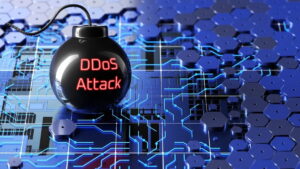 یکی از حملات سایبری حمله DDoS هست 