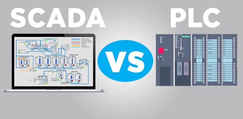 تفاوت PLC و SCADA