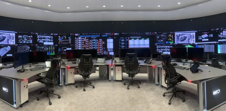 عکس نمونه اتاق کنترل مرکزی (CCR) Central Control Room